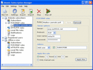 Atomic Subscription Manager screenshot